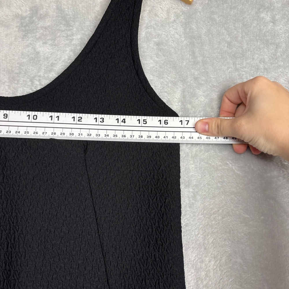 Maeve Anthropology Bubble Dress Navy Black Colour Block Sleeveless Midi Small - Picture 4 of 6